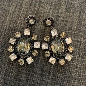 Crystal drop earrings